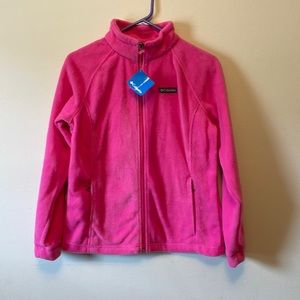 Youth XL pink, Columbia fleece